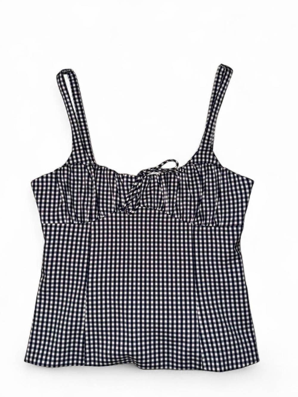 ✨Zara✨ Blue and White Gingham Camisole